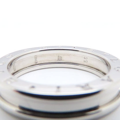 BVLGARI ブルガリ ビーゼロワン リング 指輪 1バンド XS #58 18号 B.zero1 K18WG ホワイトゴールド メンズ/295249【中古】【BJ】
