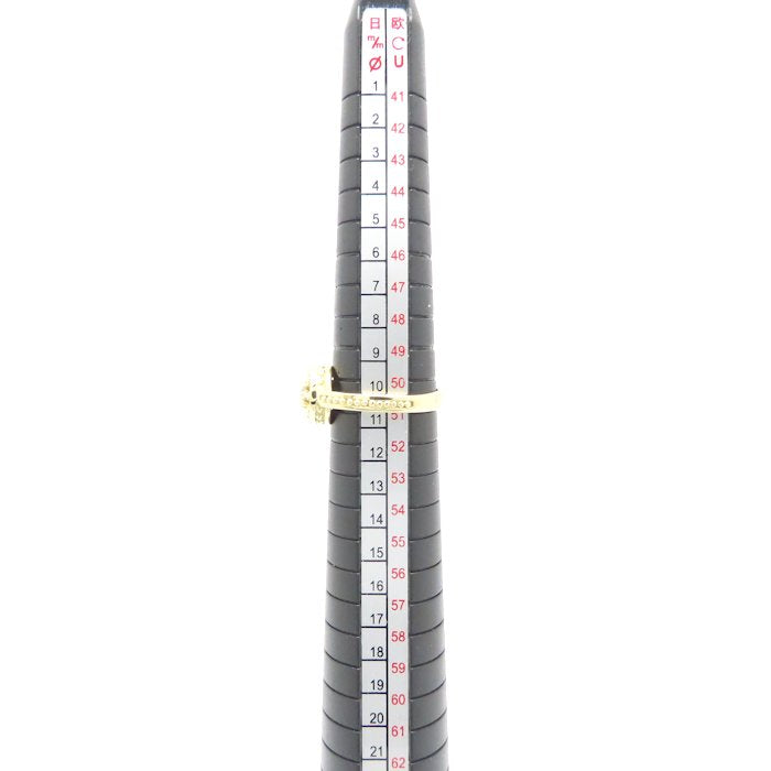 AHKAH アーカー ダイヤモンド リング 指輪 ダイヤモンド0.10ct 10.5号 K18YG イエローゴールド レディース/295269【中古】【BJ】