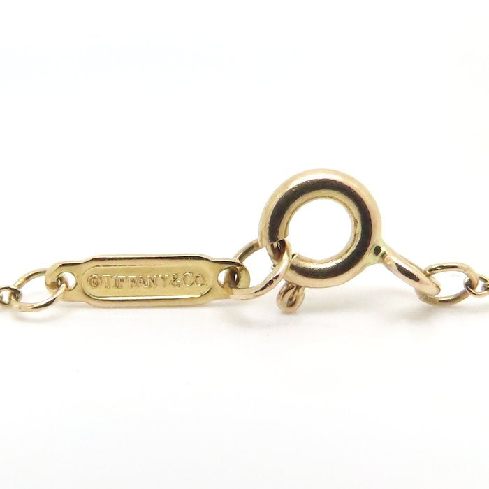 TIFFANY&Co. ティファニー センチメンタルハート ネックレス エクストラミニ ダイヤモンド K18PG ピンクゴールド レディース/295275【中古】【BJ】