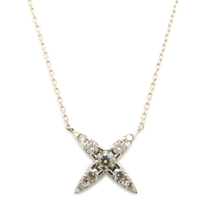 Kashikey カシケイ ネイキッド ネックレス ブラウンダイヤモンド0.30ct BNA010 K18BG ブラウンゴールド レディース/295278【中古】【BJ】