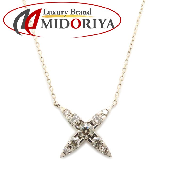 Kashikey カシケイ ネイキッド ネックレス ブラウンダイヤモンド0.30ct BNA010 K18BG ブラウンゴールド レディース/295278【中古】【BJ】
