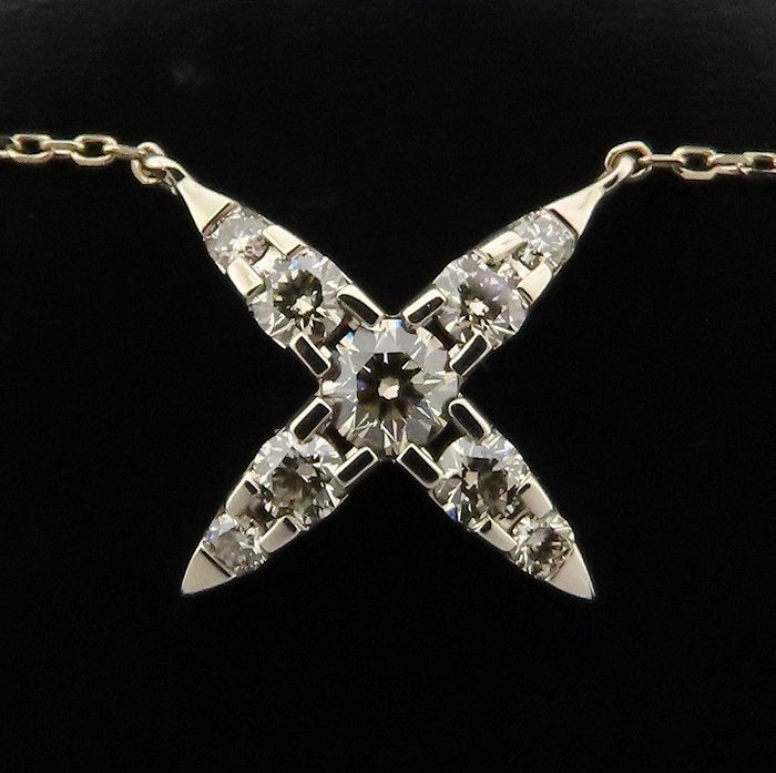 Kashikey カシケイ ネイキッド ネックレス ブラウンダイヤモンド0.30ct BNA010 K18BG ブラウンゴールド レディース/295278【中古】【BJ】