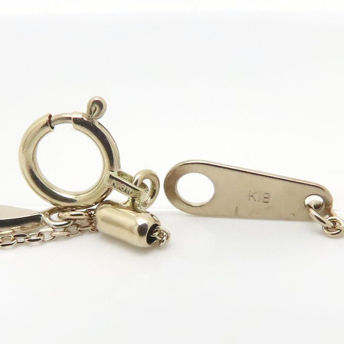Kashikey カシケイ ネイキッド ネックレス ブラウンダイヤモンド0.30ct BNA010 K18BG ブラウンゴールド レディース/295278【中古】【BJ】