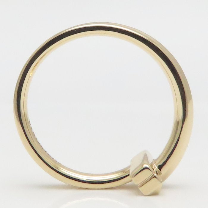 TIFFANY&Co. ティファニー Tワン リング 指輪 12号 K18PG ピンクゴールド レディース/295294【中古】【BJ】