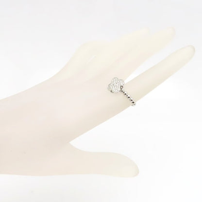 Alisia アリシア ダイヤモンド リング 指輪 ダイヤモンド0.32ct 13号 フラワーモチーフ Pt950プラチナ レディース/295297【中古】【BJ】