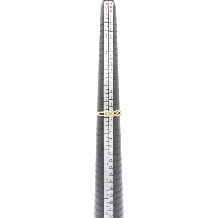 VENDOME Aoyama ヴァンドーム青山 ダイヤモンド リング 指輪 16号 K18YG イエローゴールド レディース/295299【中古】【BJ】