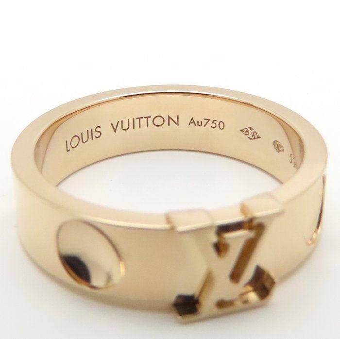 LOUIS VUITTON ルイヴィトン アンプラント LV リング 指輪 #53 13号 Q9K98A レディース/295333【中古】【BJ】
