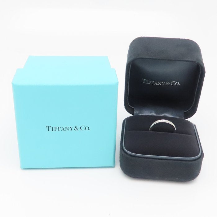 TIFFANY&Co. ティファニー チャネルセッティング リング 指輪 フルエタニティ ダイヤモンド 11号 Pt950プラチナ レディース/295338【中古】【BJ】