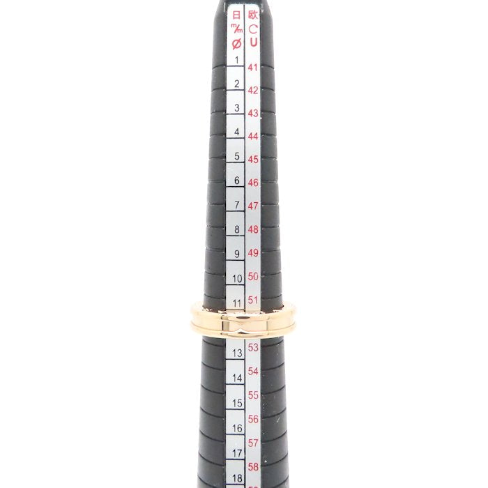 BVLGARI ブルガリ ビーゼロワン リング 指輪 1バンド XS #52 12号 B.zero1 K18PG ピンクゴールド レディース/295346【中古】【BJ】