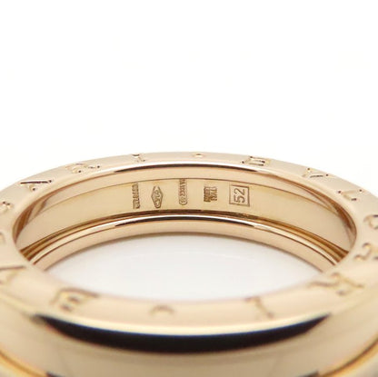 BVLGARI ブルガリ ビーゼロワン リング 指輪 1バンド XS #52 12号 B.zero1 K18PG ピンクゴールド レディース/295346【中古】【BJ】
