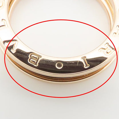 BVLGARI ブルガリ ビーゼロワン リング 指輪 1バンド XS #52 12号 B.zero1 K18PG ピンクゴールド レディース/295346【中古】【BJ】