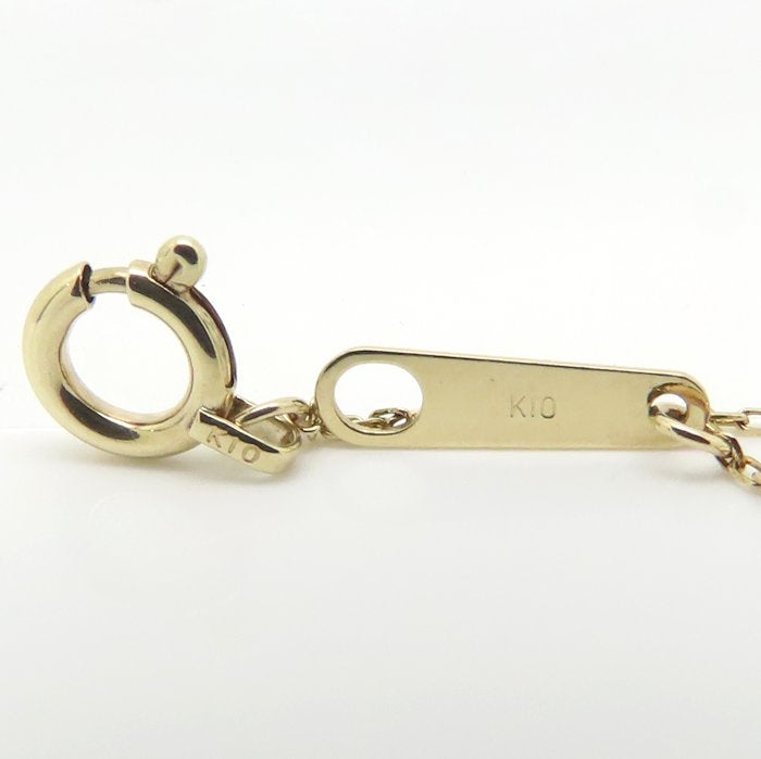 VENDOME Aoyama ヴァンドーム青山 ダイヤモンド ネックレス K10YG イエローゴールド レディース/295372【中古】【BJ】