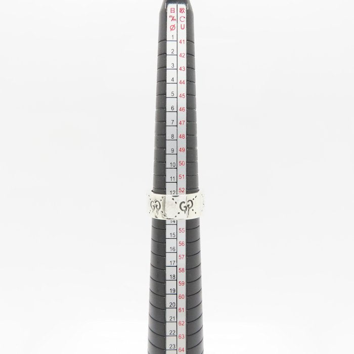GUCCI グッチ アイコン ゴースト リング 指輪 GG #14 13号 シルバー925 レディース/295400【中古】【BJ】