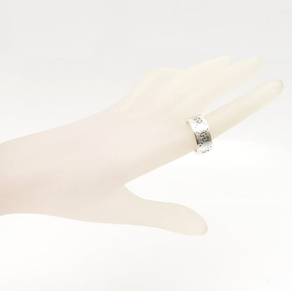 GUCCI グッチ アイコン ゴースト リング 指輪 GG #14 13号 シルバー925 レディース/295400【中古】【BJ】