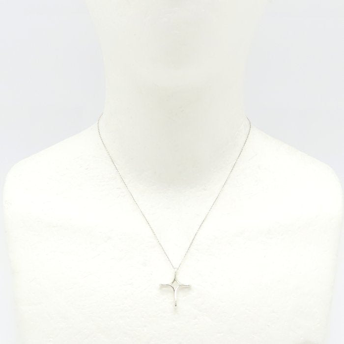 TIFFANY&Co. ティファニー インフィニティ クロス ネックレス エルサペレッティ シルバー925 レディース/295421【中古】【BJ】