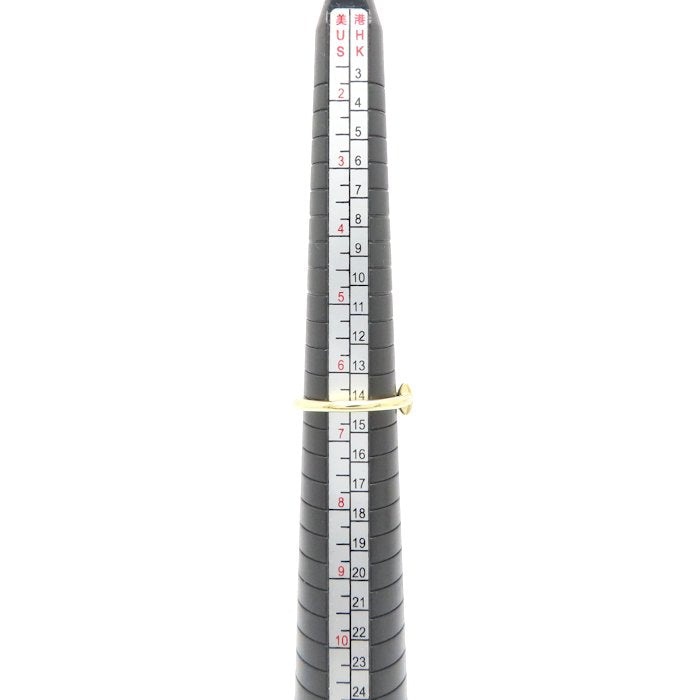 TASAKI 田崎真珠 ソーンズ リング 指輪 ダイヤモンド0.01ct 13号 K18YG イエローゴールド レディース/295471【中古】【BJ】
