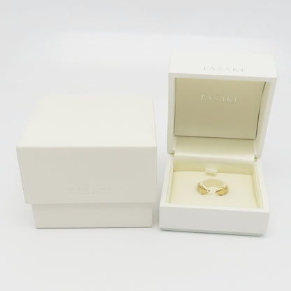 TASAKI 田崎真珠 ソーンズ リング 指輪 ダイヤモンド0.01ct 13号 K18YG イエローゴールド レディース/295471【中古】【BJ】