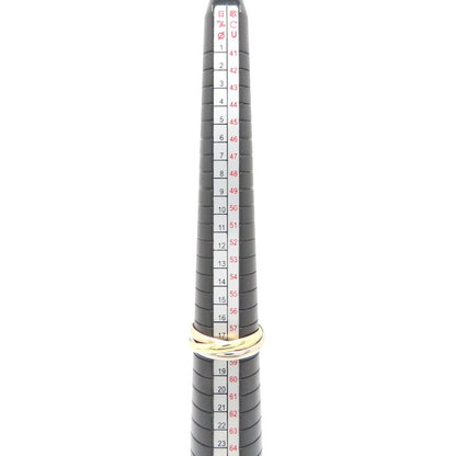 CARTIER カルティエ トリニティ リング 指輪 #58 17.5号 3連 B4086100 K18スリーカラーゴールド レディース/295483【中古】【BJ】