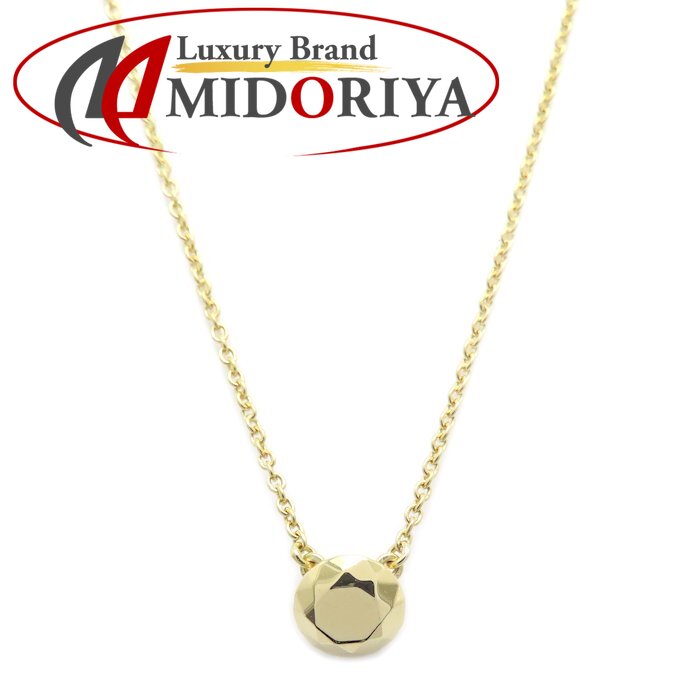 TIFFANY&Co. ティファニー ファセット ネックレス エルサペレッティ K18YG イエローゴールド レディース/295521【中古】【BJ】