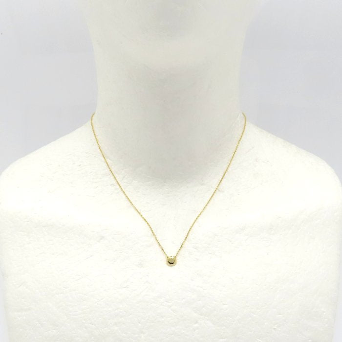 TIFFANY&Co. ティファニー ファセット ネックレス エルサペレッティ K18YG イエローゴールド レディース/295521【中古】【BJ】