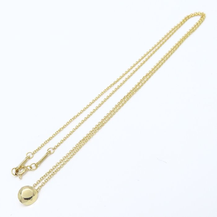 TIFFANY&Co. ティファニー ファセット ネックレス エルサペレッティ K18YG イエローゴールド レディース/295521【中古】【BJ】