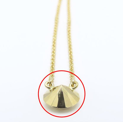 TIFFANY&Co. ティファニー ファセット ネックレス エルサペレッティ K18YG イエローゴールド レディース/295521【中古】【BJ】