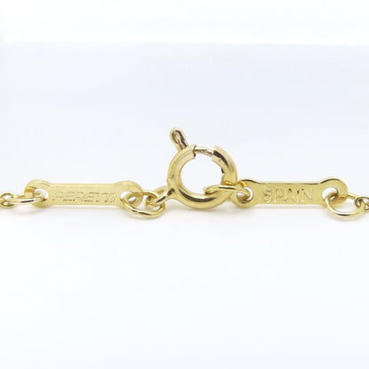 TIFFANY&Co. ティファニー ファセット ネックレス エルサペレッティ K18YG イエローゴールド レディース/295521【中古】【BJ】