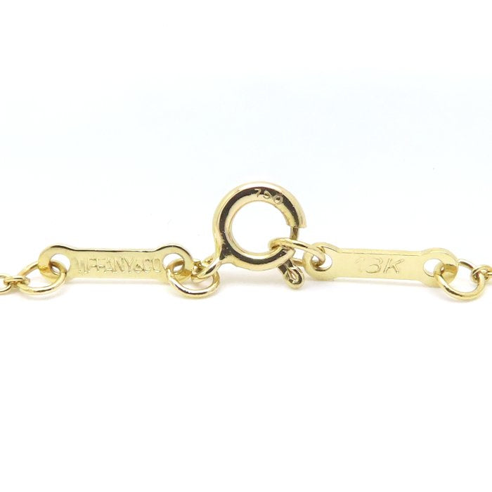 TIFFANY&Co. ティファニー ファセット ネックレス エルサペレッティ K18YG イエローゴールド レディース/295521【中古】【BJ】