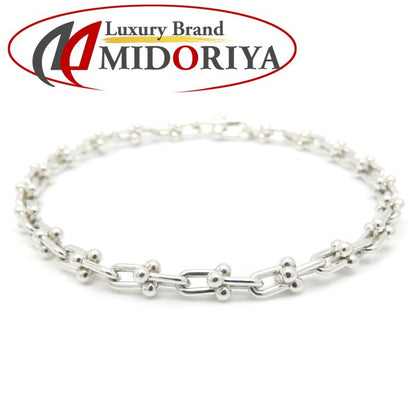 TIFFANY&Co. ティファニー ハードウェア マイクロリンク ブレスレット 17cm シルバー925 レディース/295553【中古】【BJ】
