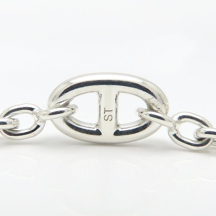 HERMES エルメス シェーヌダンクル ファランドール ブレスレット シルバー925 レディース/295554【中古】【BJ】