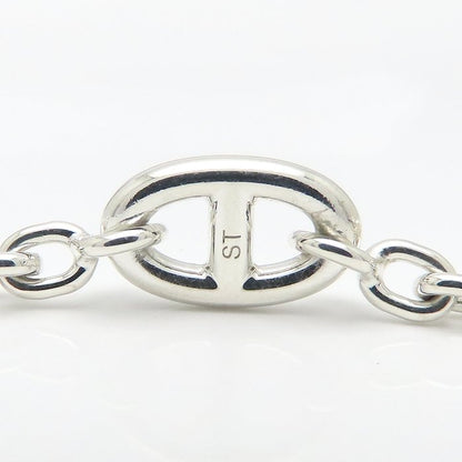 HERMES エルメス シェーヌダンクル ファランドール ブレスレット シルバー925 レディース/295554【中古】【BJ】
