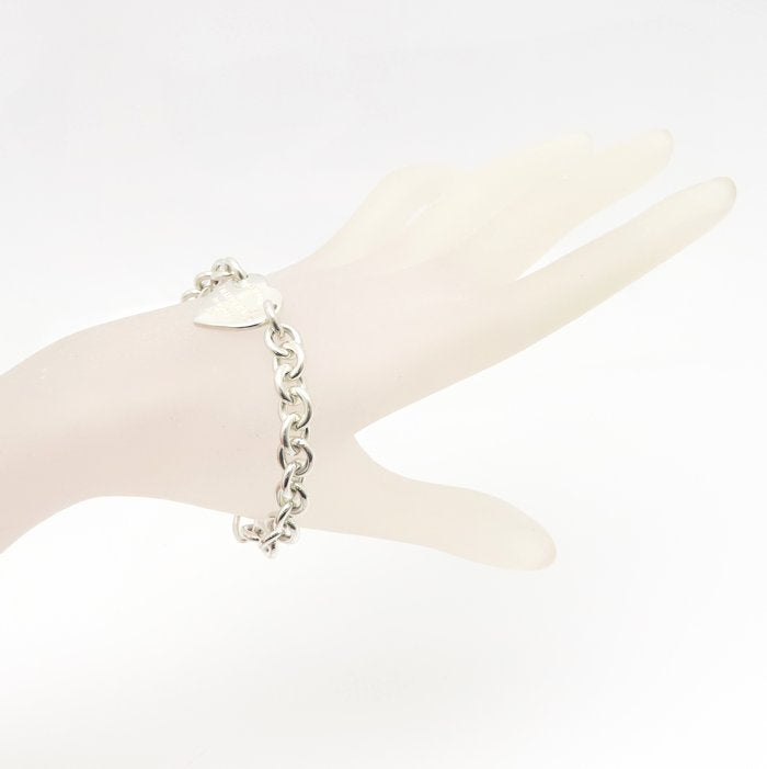 TIFFANY&Co. ティファニー リターン トゥ ティファニー ハートタグ ブレスレット シルバー925 レディース/295555【中古】【BJ】