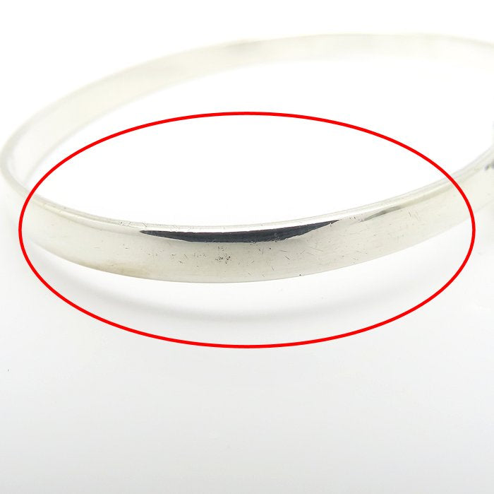 TIFFANY&Co. ティファニー フック＆アイ バングル シルバー925xK18YG イエローゴールド レディース/295557【中古】【BJ】