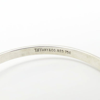TIFFANY&Co. ティファニー フック＆アイ バングル シルバー925xK18YG イエローゴールド レディース/295559【中古】【BJ】