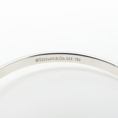 TIFFANY&Co. ティファニー フック＆アイ バングル シルバー925xK18YG イエローゴールド レディース/295560【中古】【BJ】