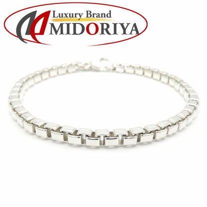 TIFFANY&Co. ティファニー ベネチアン ブレスレット 19cm シルバー925 レディース/295561【中古】【BJ】