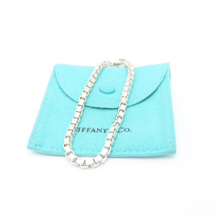TIFFANY&Co. ティファニー ベネチアン ブレスレット 19cm シルバー925 レディース/295561【中古】【BJ】