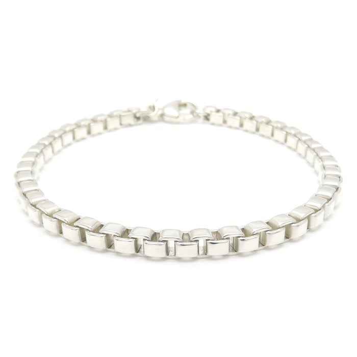TIFFANY&Co. ティファニー ベネチアン ブレスレット 18.5cm シルバー925 レディース/295562【中古】【BJ】