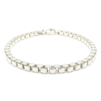 TIFFANY&Co. ティファニー ベネチアン ブレスレット 18.5cm シルバー925 レディース/295562【中古】【BJ】