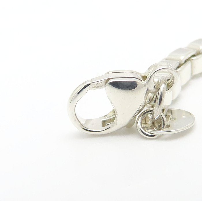 TIFFANY&Co. ティファニー ベネチアン ブレスレット 18.5cm シルバー925 レディース/295562【中古】【BJ】
