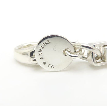 TIFFANY&Co. ティファニー ベネチアン ブレスレット 18.5cm シルバー925 レディース/295562【中古】【BJ】