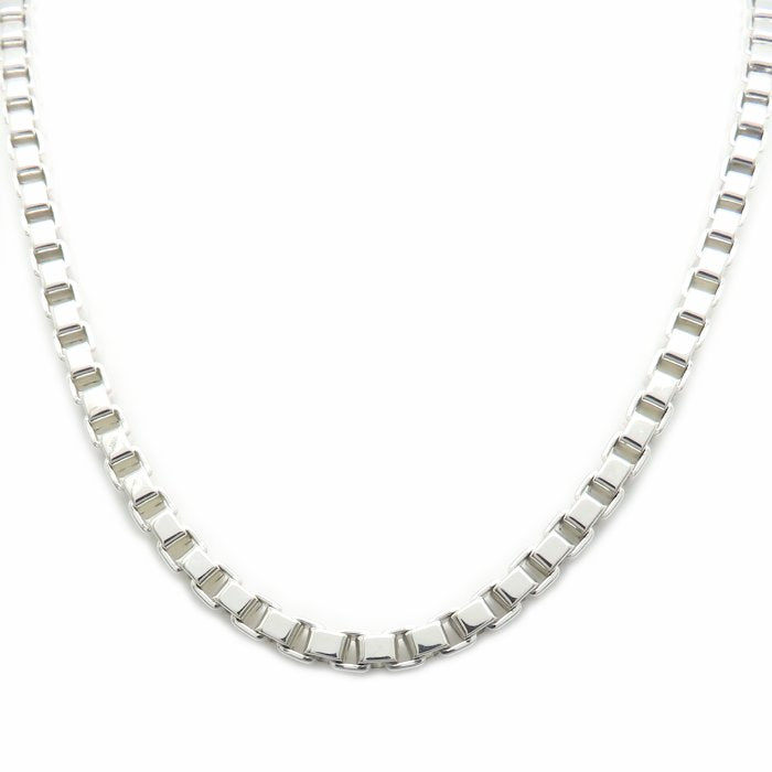 TIFFANY&Co. ティファニー ベネチアン チェーン ネックレス 46cm シルバー925 レディース/295567【中古】【BJ】