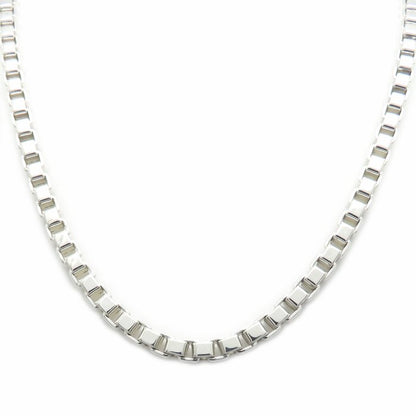 TIFFANY&Co. ティファニー ベネチアン チェーン ネックレス 46cm シルバー925 レディース/295567【中古】【BJ】