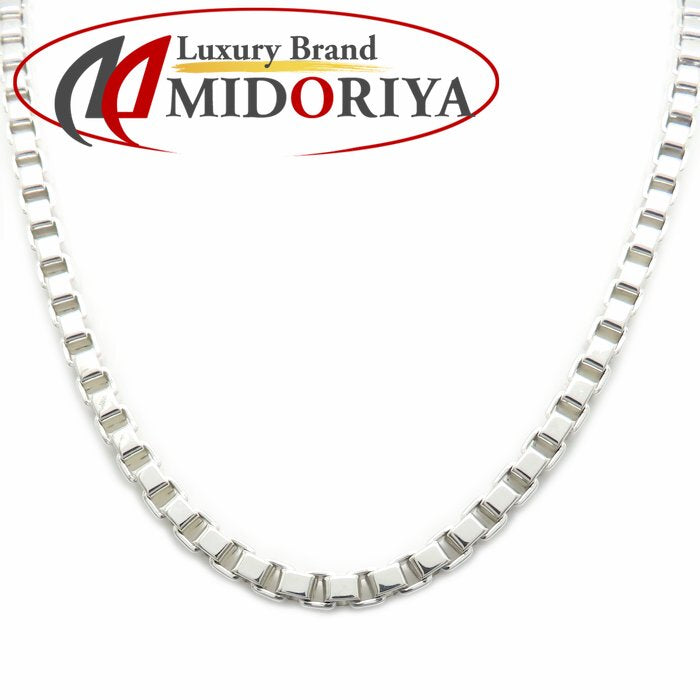 TIFFANY&Co. ティファニー ベネチアン チェーン ネックレス 46cm シルバー925 レディース/295567【中古】【BJ】