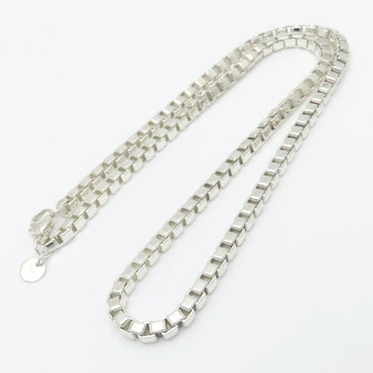 TIFFANY&Co. ティファニー ベネチアン チェーン ネックレス 46cm シルバー925 レディース/295567【中古】【BJ】