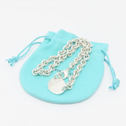 TIFFANY&Co. ティファニー リターントゥティファニー オーバルタグ ネックレス シルバー925 レディース/295568【中古】【BJ】