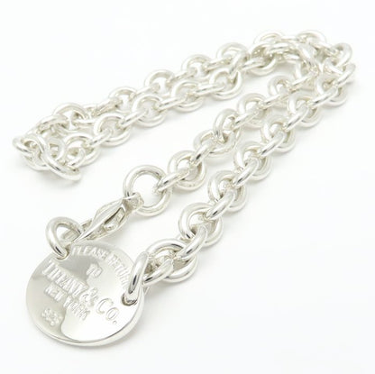 TIFFANY&Co. ティファニー リターントゥティファニー オーバルタグ ネックレス シルバー925 レディース/295569【中古】【BJ】