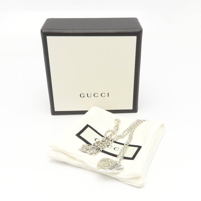 GUCCI グッチ ブラインドフォーラブ ネックレス シルバー925 レディース/295581【中古】【BJ】