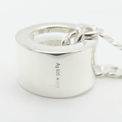 GUCCI グッチ カットアウトＧ ネックレス シルバー925 レディース/295583【中古】【BJ】