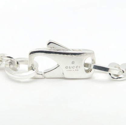 GUCCI グッチ カットアウトＧ ネックレス シルバー925 レディース/295583【中古】【BJ】
